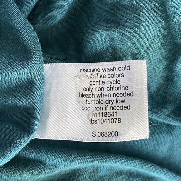 2/$30 Lane Bryant Asymmetric Faux Evening Gown 22/ 24 Green High Low Maxi #7129 - Picture 14 of 16